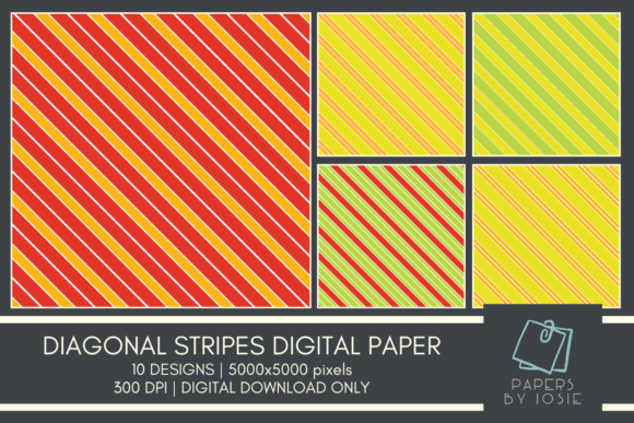 Download Diagonal Stripes Design Digital Paper - Diagonal stripes Collection