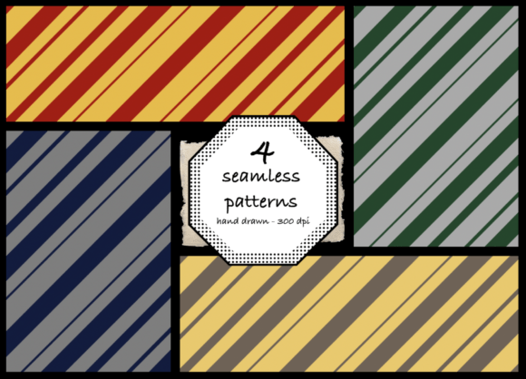 Download Fantasy Magic - Diagonal Stripes - Diagonal stripes Collection