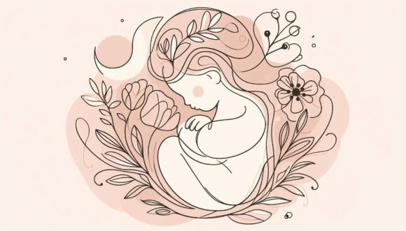 Download Abstract Baby Girl with Soft Curves and - Abstract Collection