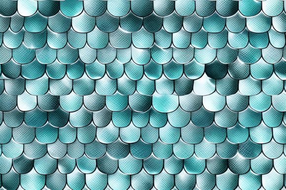 Download Mermaid Scales Digital Paper - Mermaid Collection