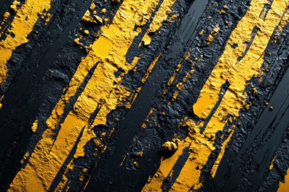 Download Yellow and Black Diagonal Stripes Backgr - Diagonal stripes Collection