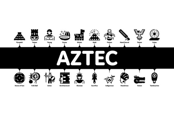 Download Aztec Civilization Minimal Infographic - Minimal Collection